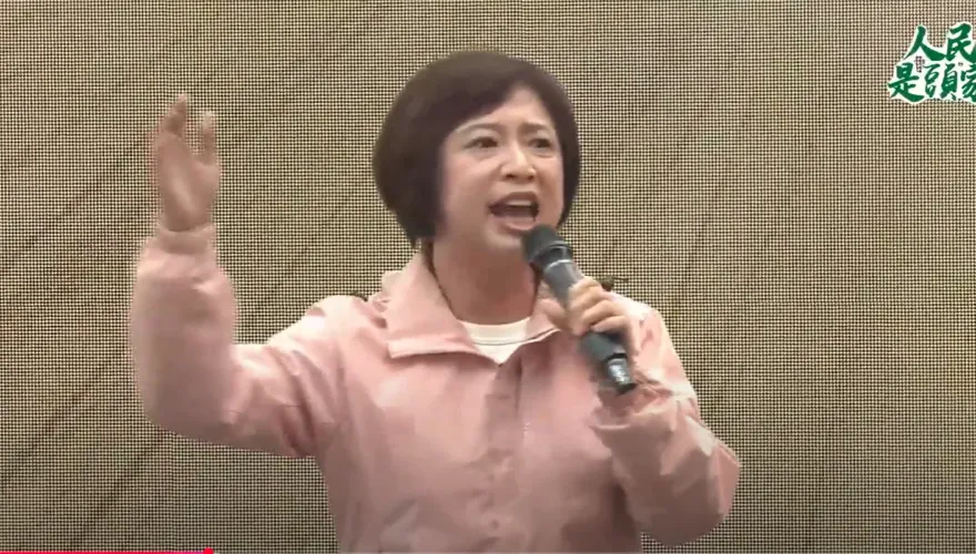 何欣純激喊：總預算被砍「孩子沒辦法出國留學」　綠營台中宣講拚了