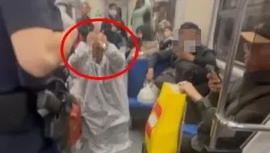 台鐵列車驚見「穢言法師」！光頭女狂咒罵警：你家死光光