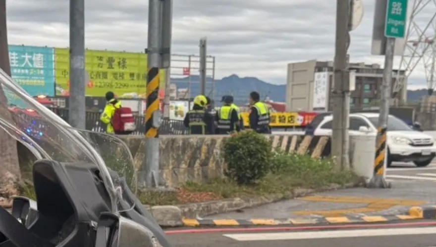 台中精武橋7旬嬤散步突昏迷墜落　送醫搶救不治