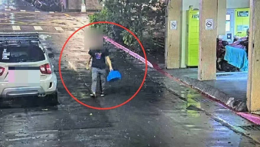 男子雨夜偷名牌球鞋留空盒　落網竟回「不合腳丟了！」