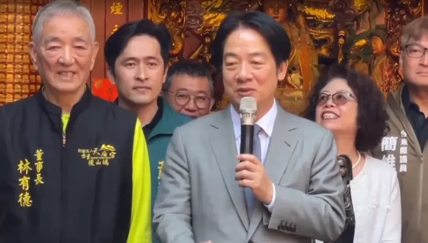 直擊／賴清德昨宣布軍人加薪　今遇蔡學良母悲喊「有錢也不願意」