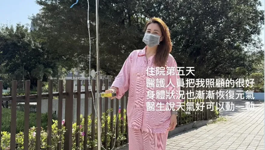 險併發敗血症！柯以柔赴韓工作喊卡　淚曝住院5天：措手不及