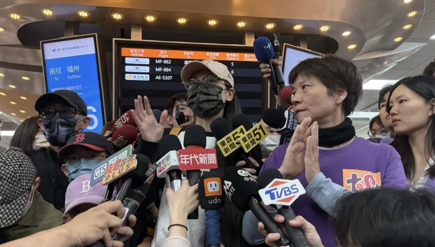 亞亞返陸！移民署：仍可申請來台探親　將個案審查