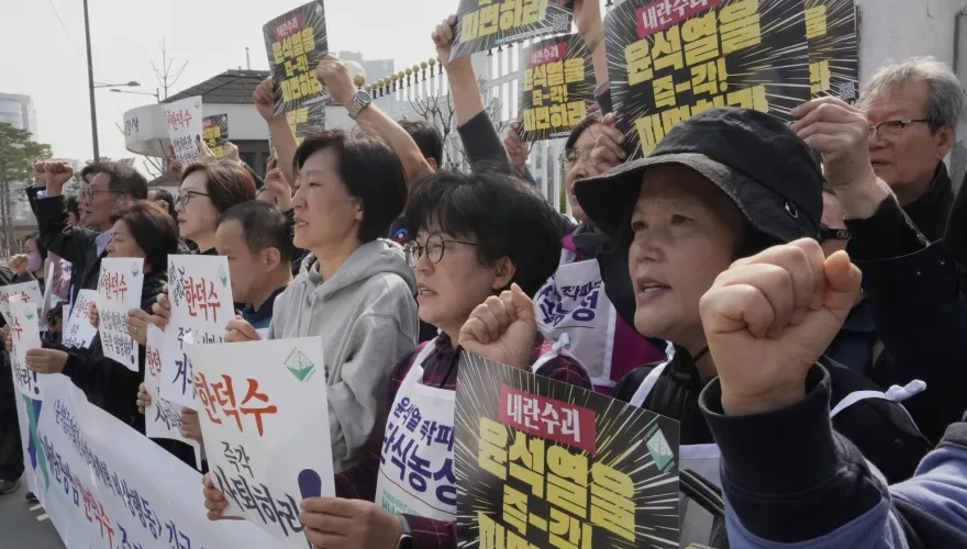 尹錫悅彈劾案最快4月宣判　首爾恐現20萬人大規模集會