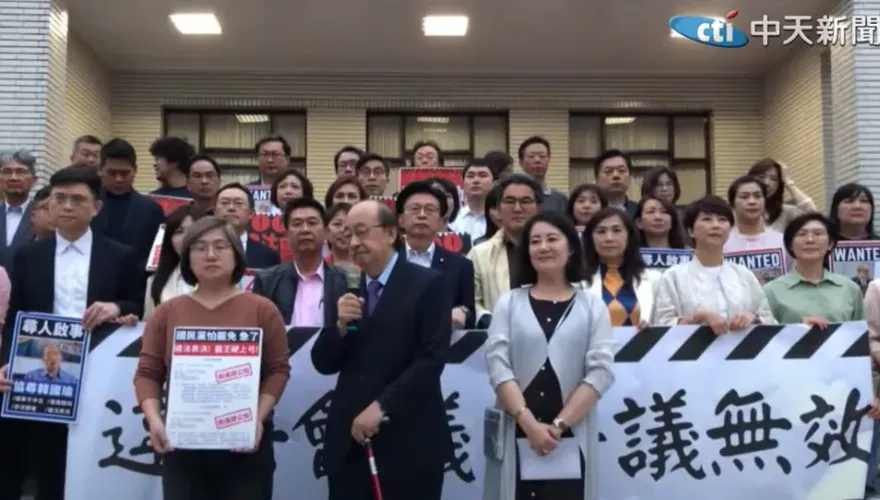 林濁水揭「罷藍委等於柯建銘當院長」　因柯仇恨值不低
