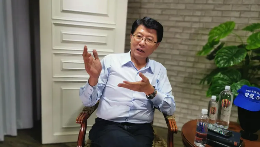 不被賴清德強權打倒！謝龍介號召支持者：若被押就到南檢為我抗議