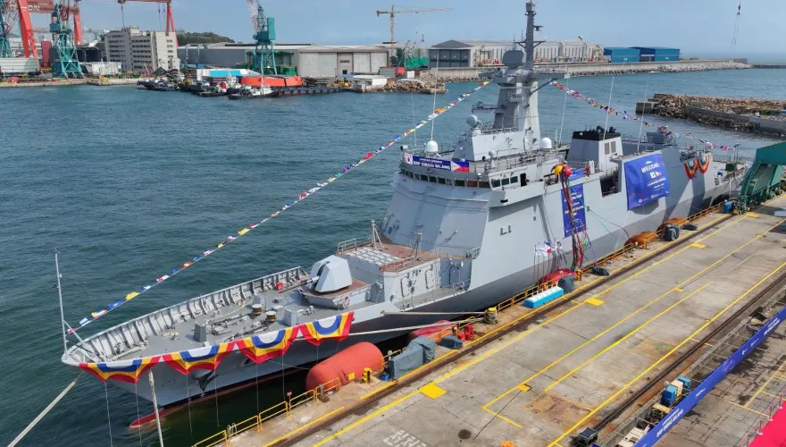 我國海軍被超車糗大了　菲律賓第二艘馬爾瓦爾級巡防艦下水
