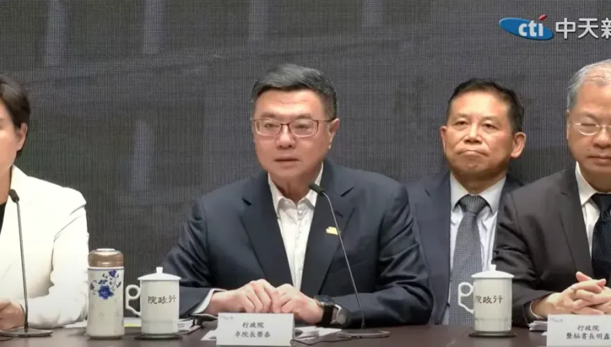 卓榮泰「安心睡」炎上！他記者會上道歉：我們來晚了一天