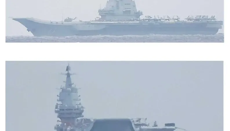 台灣東南方外海操演　日本曝光山東號共70架次軍機起降