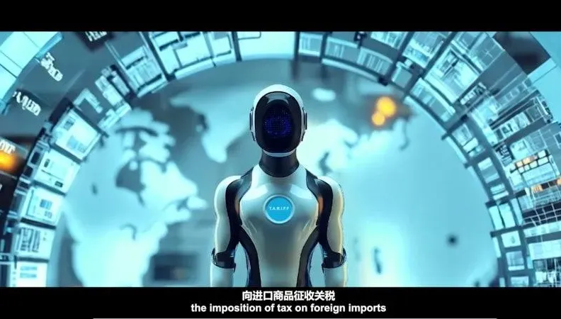 影/關稅武器化無贏家！陸官媒發AI生成科幻短片抨擊川普