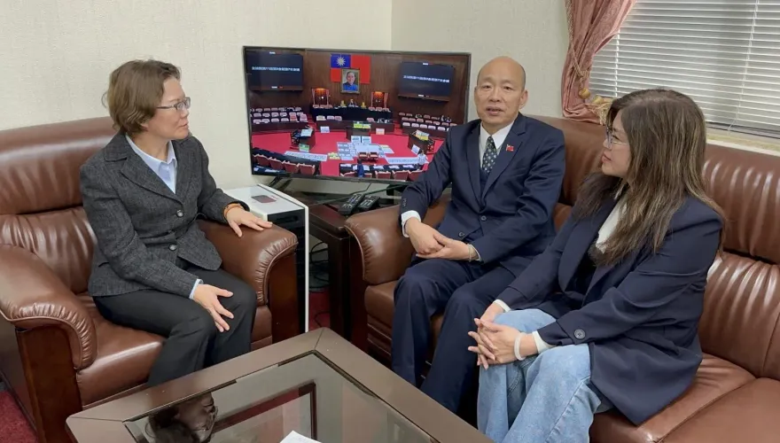 川普關稅重擊　民眾黨立委：韓國瑜對議事癱瘓深表遺憾