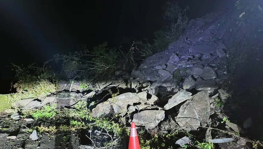 地震+豪雨影響釀災！大雪山遊樂園區落石坍方即起休園