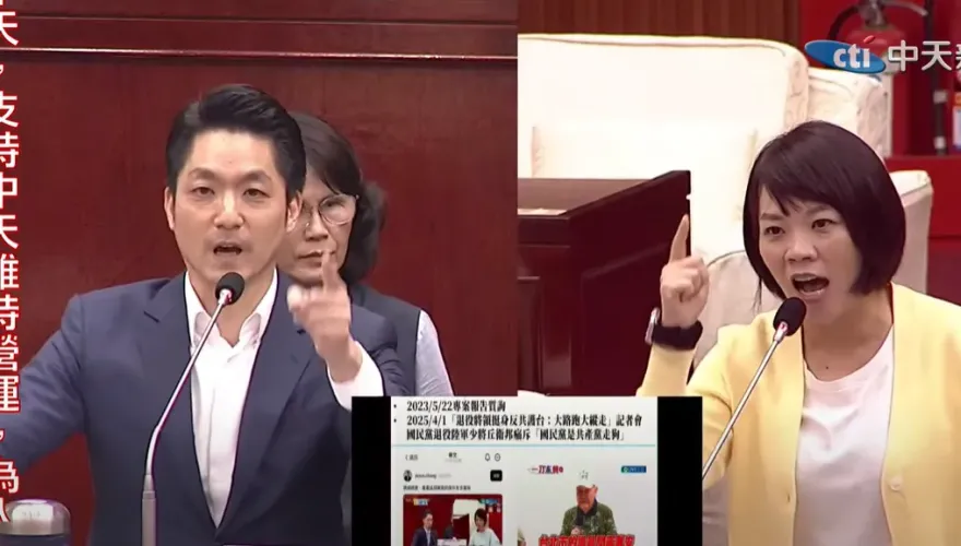 影/蔣萬安大爆發「民進黨反共養共諜！共產黨走狗！」