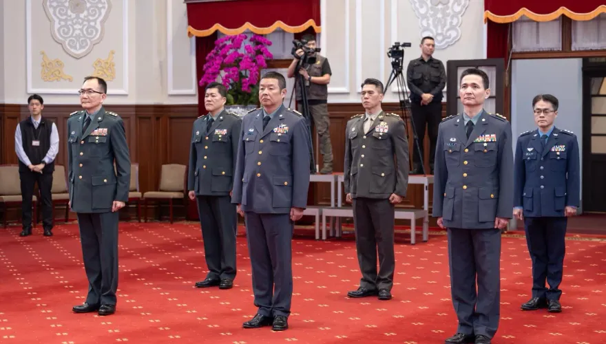 國防部證實　軍情等機敏單位將領晉升授階不再公開