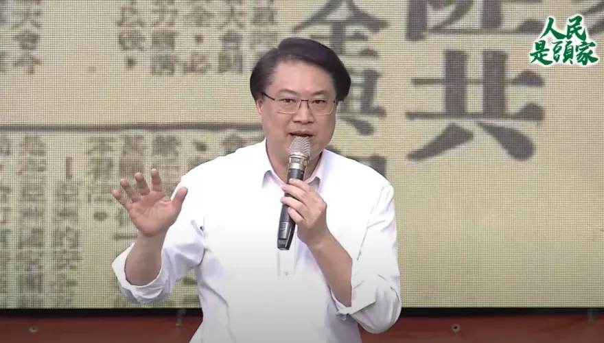 影/林右昌狂言：國民黨主席是王滬寧？藍白是政協委員？