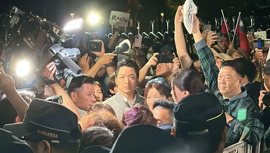 蔣萬安喊扛北檢集會後果：今晚個人行為自己承擔