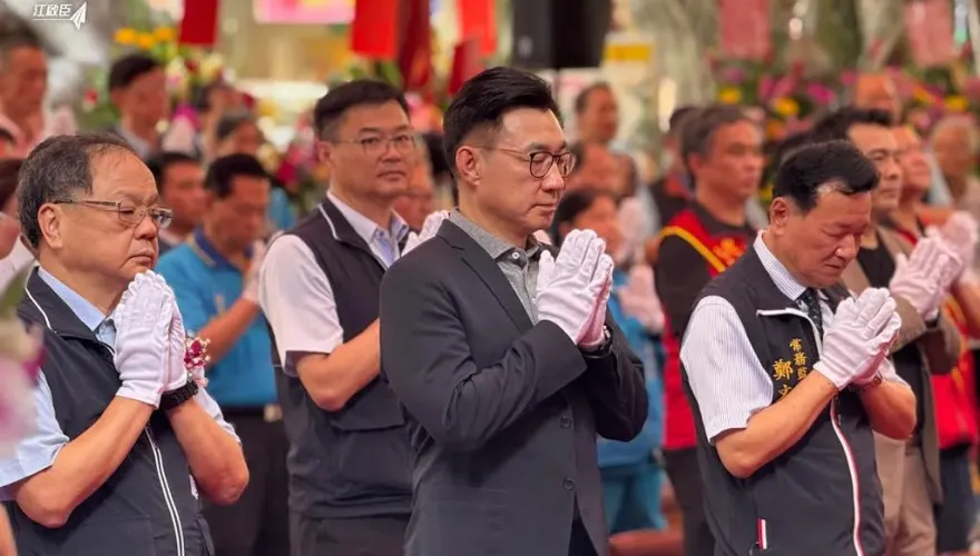 向媽祖祈願！江啟臣喊話：期待司法超然獨立沒有雙標