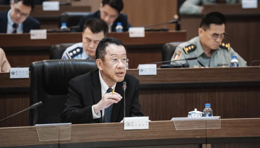 「漢光電腦兵推」總檢討出爐！顧立雄：進步本身就是一種嚇阻力量
