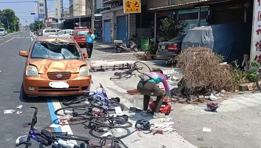 康橋單車環島7生遭逆向車慘撞　15歲學生「昏迷指數3」