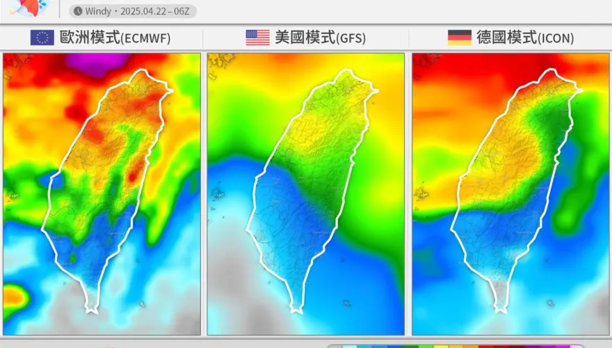 大雨連炸5天！中部以北、宜花大片橘紅　專家：像打游擊戰