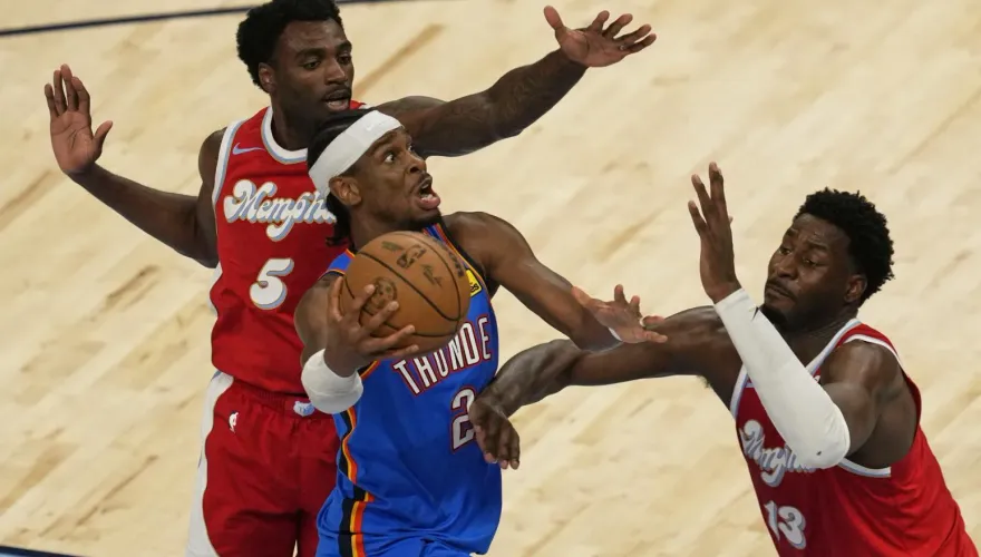 NBA/雷霆率先晉級！SGA狂炸38分　直落四橫掃灰熊