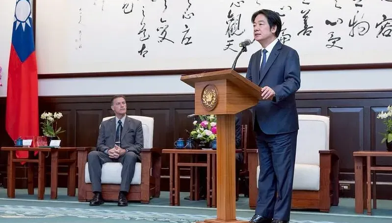 賴清德見「國家亞洲研究局」訪團　願為區域安全重要支柱