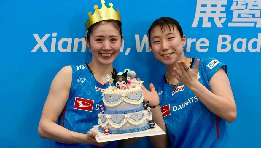 日本羽球女神過28歲生日　蘇迪曼盃收驚喜禮物