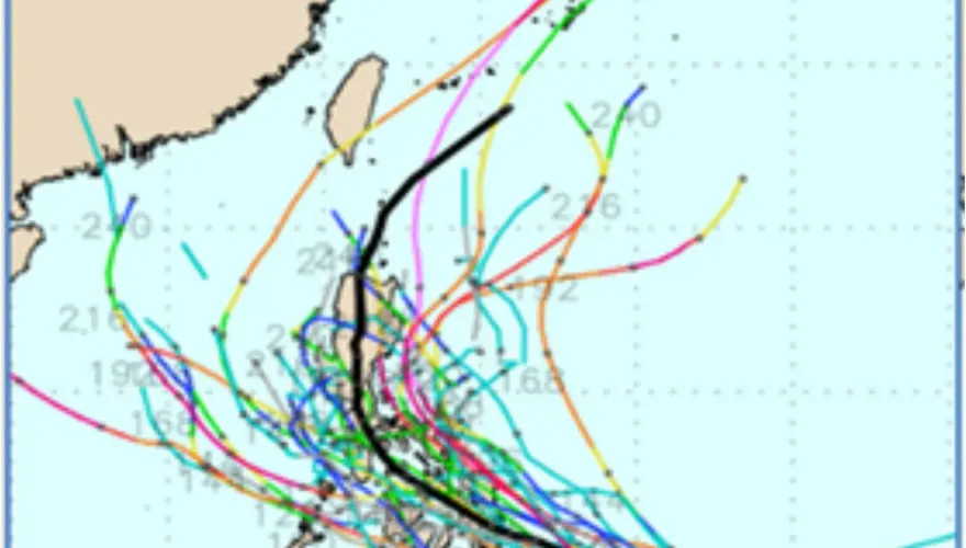 颱風「蝴蝶」恐生成？　吳德榮揭「大迴轉模擬路徑」