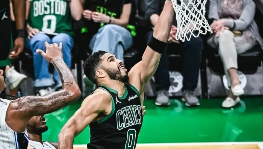 NBA/塔特姆連3戰轟破35分　塞爾蒂克淘汰魔術