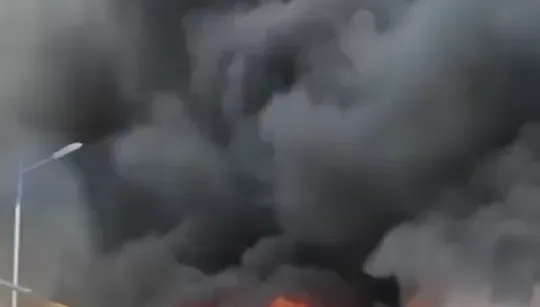 影/停車場淪火海！山西一社區突爆炸釀17傷
