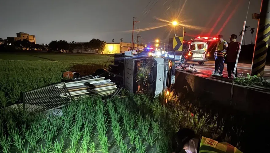 影/魂斷慢車道！台中貨車駕駛「偏離航線」撞死鐵馬男