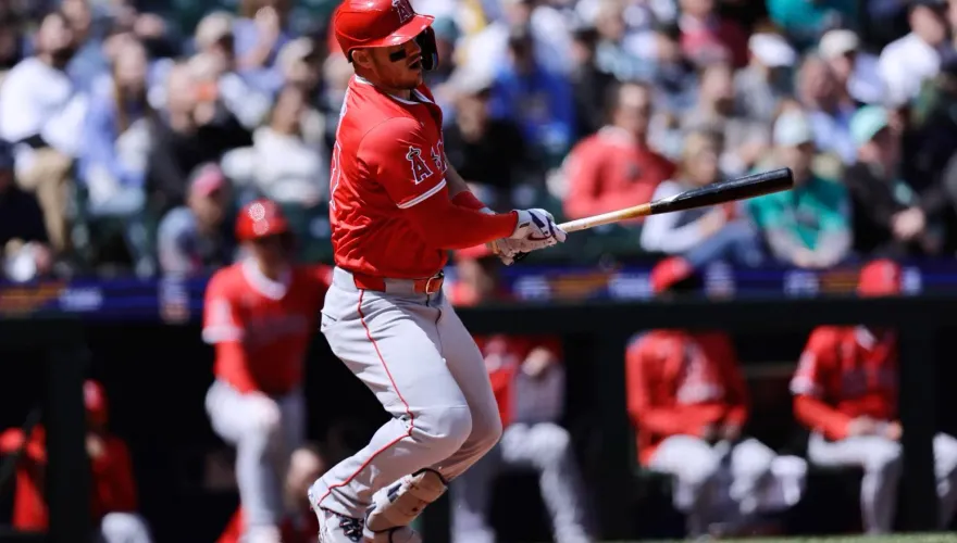 MLB/天使慘吞5連敗！「神鱒」左膝不適提前退場