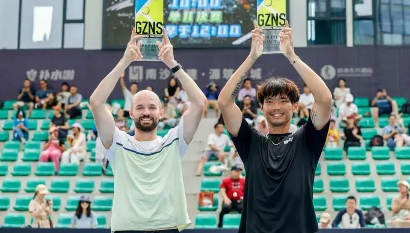 台灣第5人！何承叡ATP廣州男雙封王　世界排名有望進前百