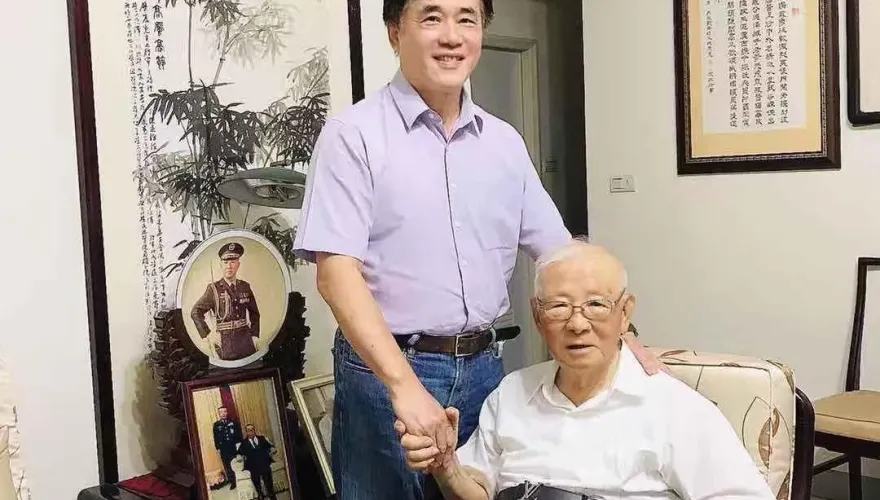 郝龍斌憶107歲許歷農最後妙喻「公說婆有理，婆說公有理」