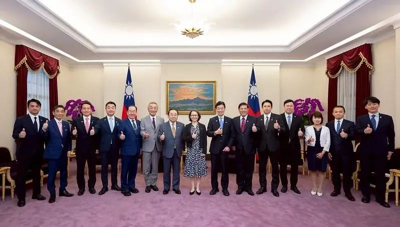 接見日本訪團　蕭副總統：區域和平是台日共同利益