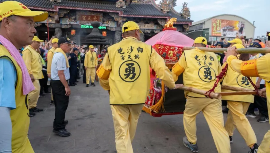 白沙屯媽祖駐駕受天宮　廟方：遇上帝公腳力請「柔性驅離」
