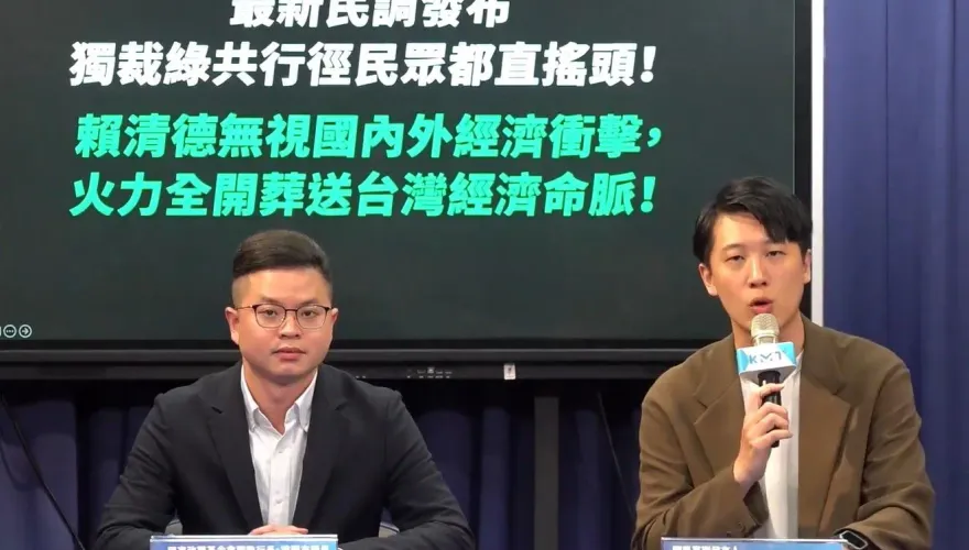 滿朝文武都是政治演員！全球經濟風暴下賴清德政府最新民調曝光