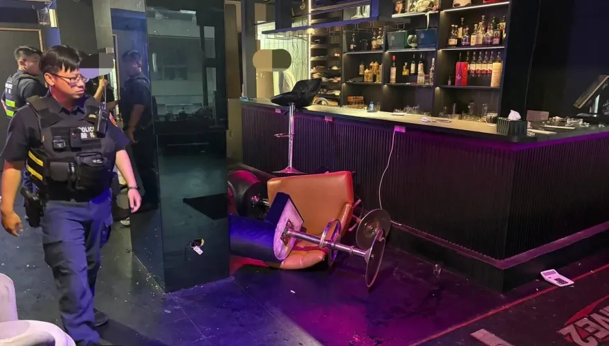影/台南酒吧情感糾紛爆衝突！3嫌圍毆男子遭警迅速逮捕