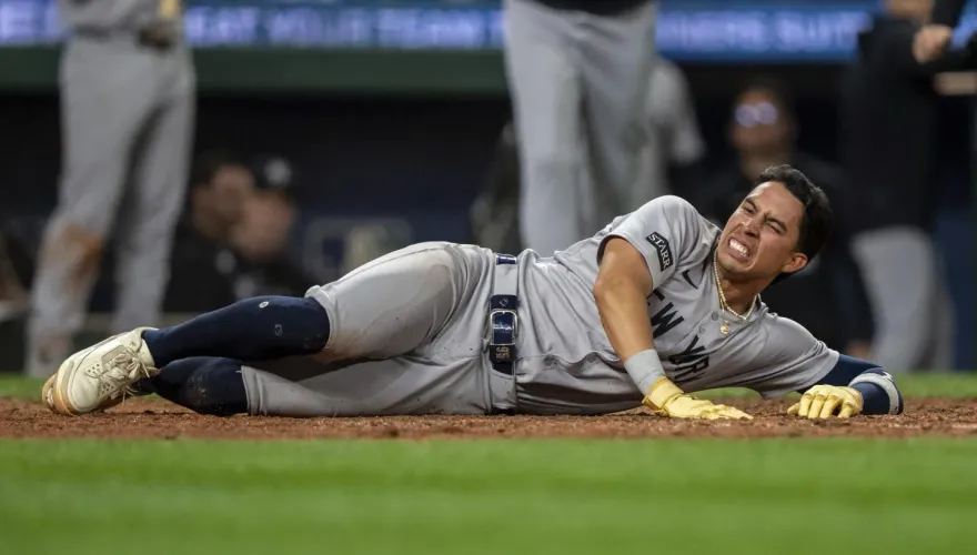 MLB/救護車開進來！法官9局高飛犧牲打　洋基傷了三壘手