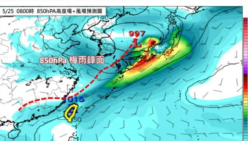 今高溫飆36度！5月底西南季風報到　恐迎梅雨鋒面
