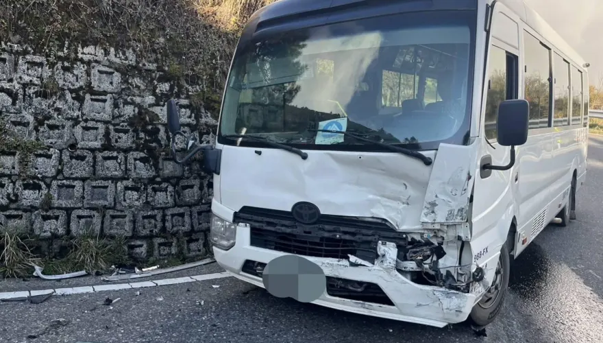 自小客未靠右釀禍！台14甲線清境路段對撞客運釀2傷