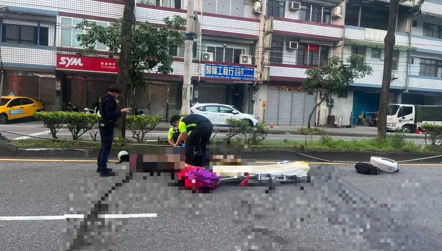 魂斷分隔島！　基隆少年無照騎車猛撞自摔慘死