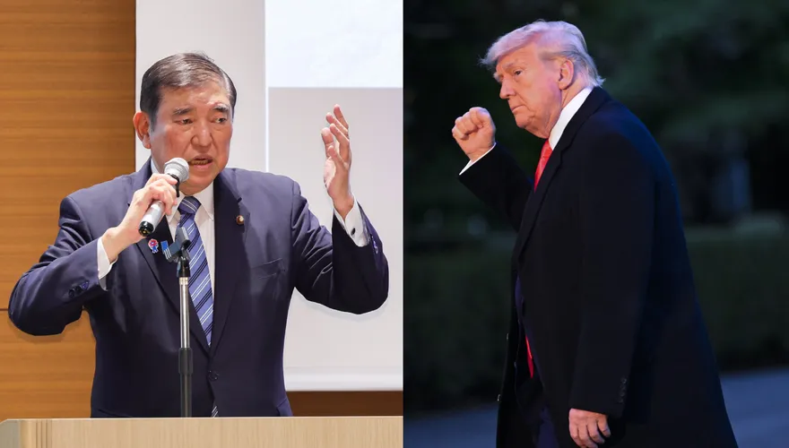 談判登場前…石破茂應邀與川普通話45分鐘　曝可能親自訪美