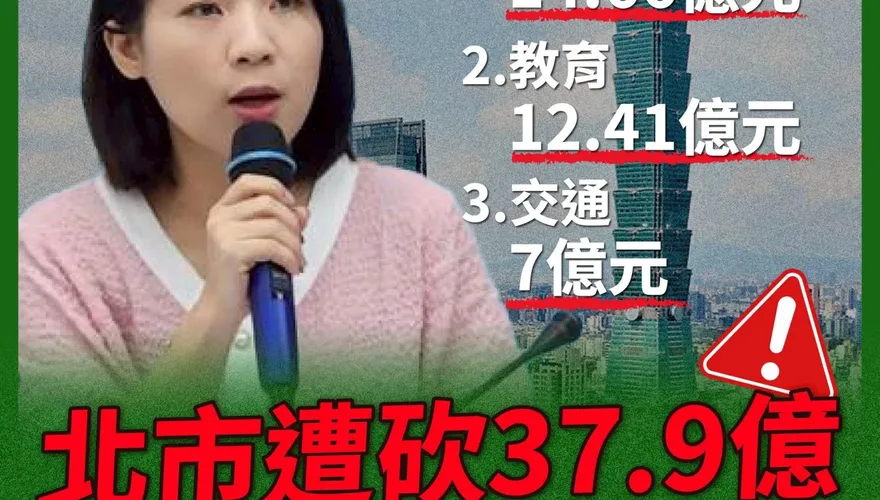 徐巧芯：黃仁勳落腳北士科　交通改善計畫被賴清德全砍了