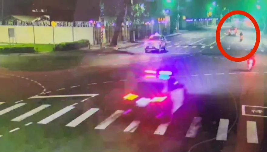 影/高雄女騎士拒檢自撞亡！檢相驗抽取眼球　母淚訴：女兒很乖