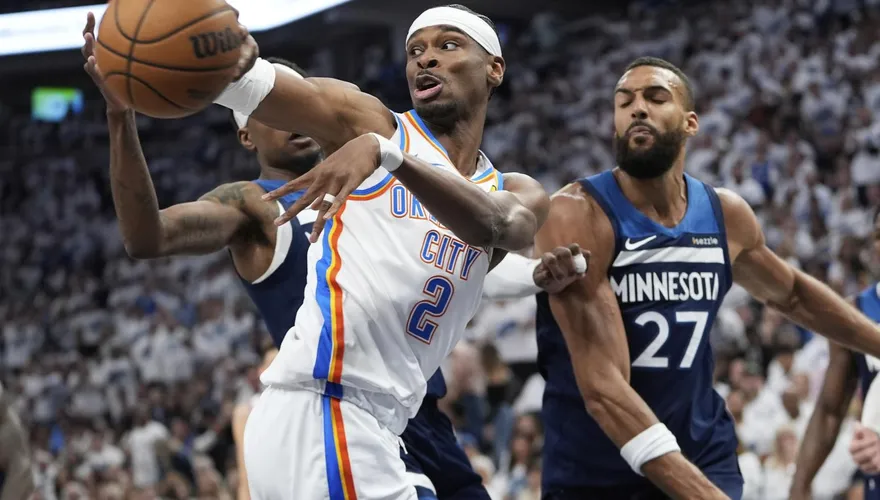 NBA/雷霆率先聽牌！SGA準大三元　2分險勝灰狼