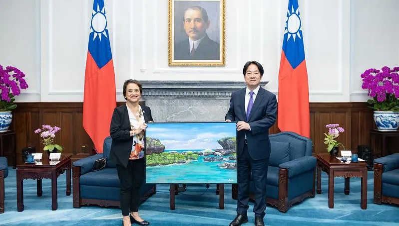 賴清德接見美國關島總督　肯定強化合作就能維護域和平