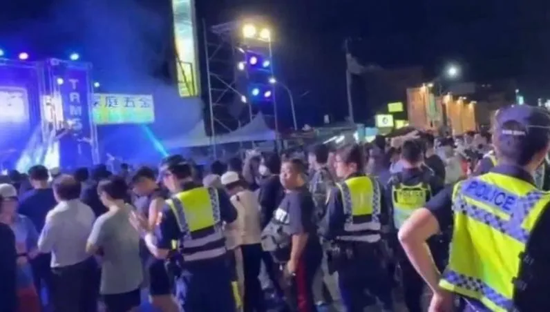 淡水清水祖師遶境！23歲男酒後失控暴走　快打火速壓制