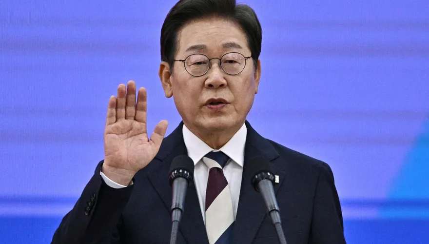 李在明宣誓就職！演說承諾要當「全民總統」帶南韓走出危機