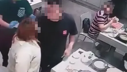 竹北男吃火鍋「食材用丟的」滾湯濺女童　母護女爆口角